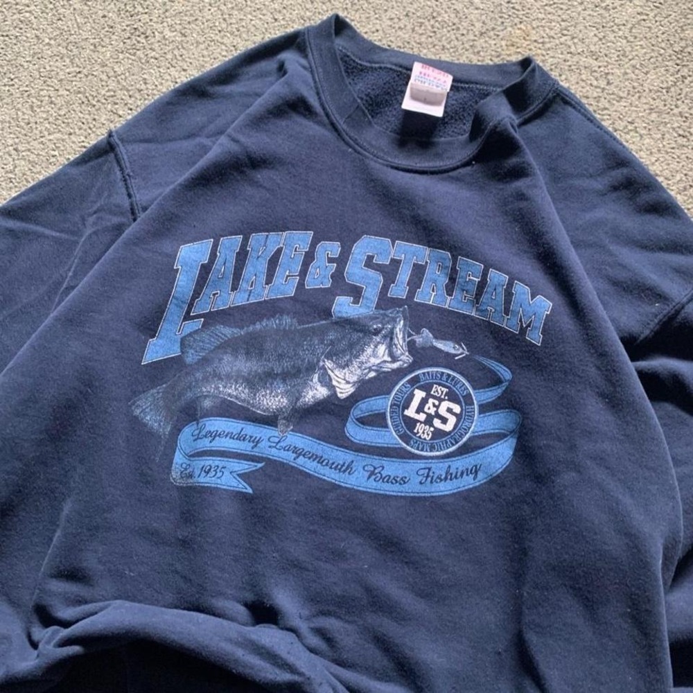 Lake & Stream Legendary Largemouth Bass Sweatshirt